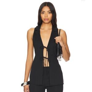 House of Harlow 1960 Black Tank Top